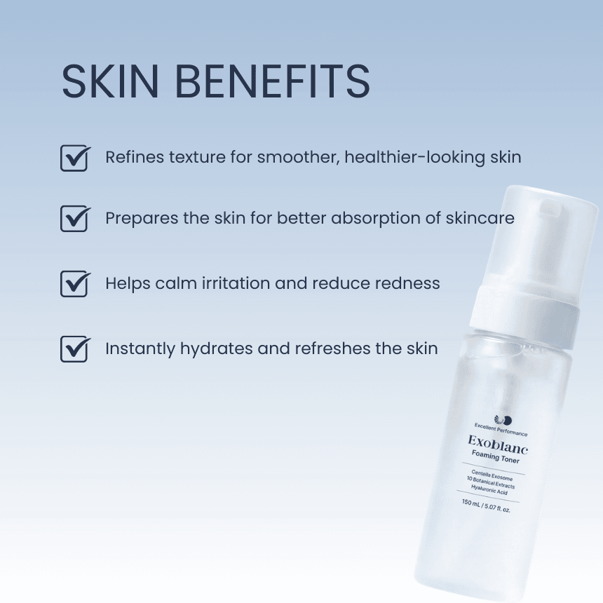 Exoblanc Foaming Toner