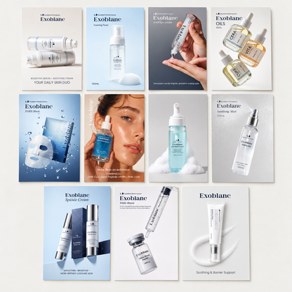 Exoblanc Product Flyers A5