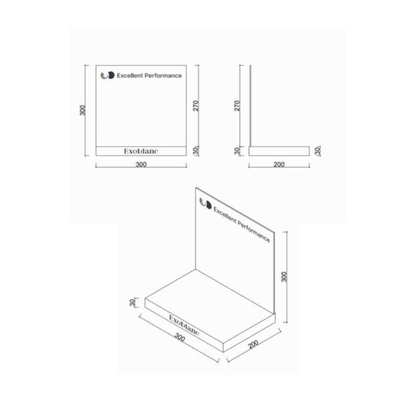 Exoblanc Product Stand