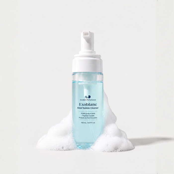 Step 1. Relief Bubble Cleanser