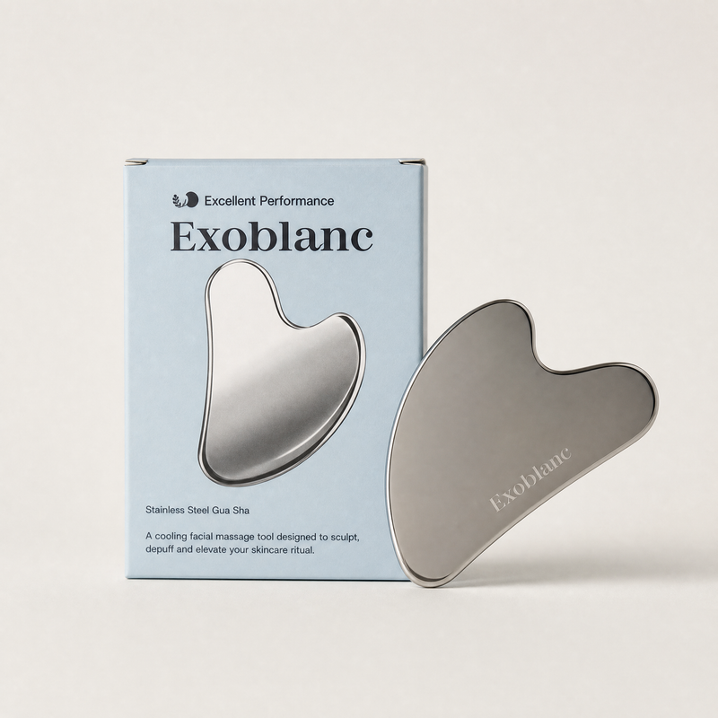 Exoblanc Stainless Steel Gua Sha